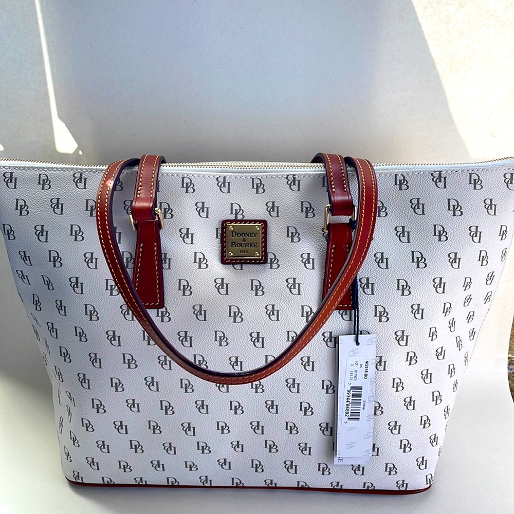 Dooney & Bourke Gretta  Zipper Shopper Tote